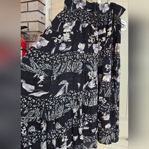 Boho Maxi Floral Skirt